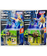 Aliens Action Space Marine Lt. Ripley AND Bishop Android Figure Kenner 1992 - $21.99