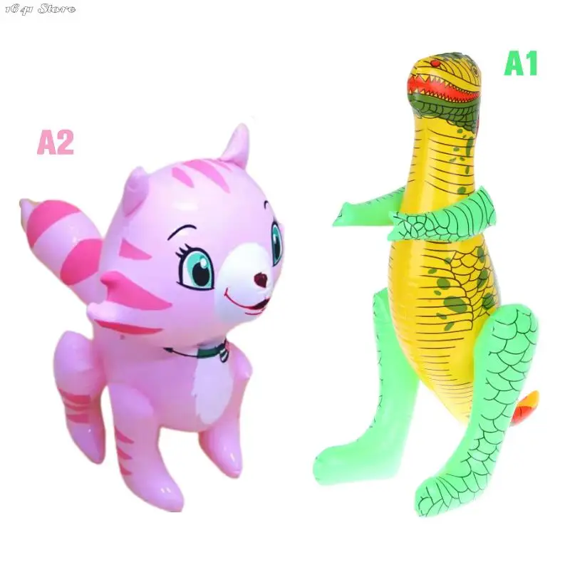 Inflatable Strawberry Dinosaur Cat Toys for Children Inflatable Swimming Pool - £7.04 GBP+