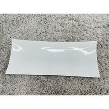 Simple Dining Ceramic White Concaved Rectangle Platter Serving Plate 14&quot;X6&quot; - $16.07