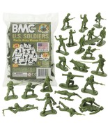BMC Plastic Army Women - 36pc OD Green Female Soldier Figures - Made in USA - £25.15 GBP