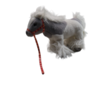American Girl Wellie Wishers Plush White Gray Shetland Pony Doll&#39;s Horse... - $10.39