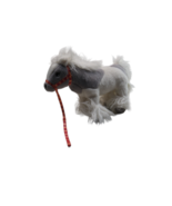 American Girl Wellie Wishers Plush White Gray Shetland Pony Doll&#39;s Horse... - £8.17 GBP