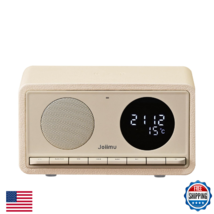 Joiimu Alarm Clock Radio, Bluetooth Speakers with Desk Clock, FM Radio, ... - $64.30