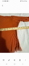 Popular 21 Women's Blunt Orange Long Sleeve Pullover Tank Top Size 1X image 11