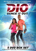 Dance It Out 5 Dvd Set Billy Blanks Jr New Sealed Seen On Shark Tank - £26.74 GBP