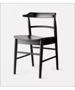 Kaysville&quot; 24&quot; Counter Height Barstool- Curved Back Wood-(Black Color)-T... - $89.95