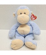 Baby Ty - BABY DANGLES BLUE Monkey 2006 Pluffie Plush Sewn Eyes With Tag! - €63,47 EUR