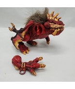 *Broken Arm Needs Reglue* Mega Bloks Red Vorgan Stronghold Beast Figure  - $282.06 MXN