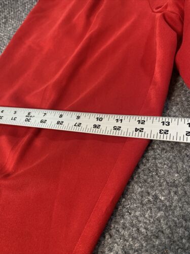 Alfred Dunner 16 Red Pull-On Elastic Waist Pants Granny Cottage Core ...