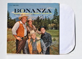 Bonanza Cast Signed Album X4 - Ponderosa Party Time - Lorne Greene, Michael Lan - £1,036.71 GBP