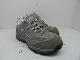 SKECHERS Women&#39;s Aluminum Toe Steel Plate Work Athletic Slip Resistant Shoe 8M - £19.71 GBP