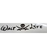 Walt Life Signature with pirate decal with transfer tape Blk or white vinyl - £2.23 GBP