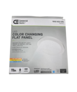 Commercial Electric 11in LED Color Changing Flat Panel Ceiling Light 400... - $231.34 MXN