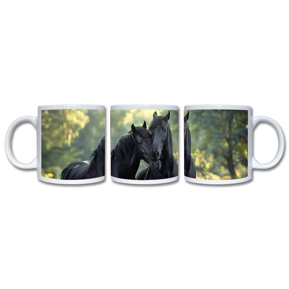 Primary image for Black Horses Mug