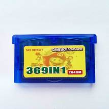 369 Games In 1 Gba Game Ablum Cartridge Card For Gbm Gba Sp Ndsl - £14.95 GBP