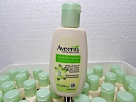 Aveeno Positively Radiant Exfoliating Body Wash 1 Fl. Oz (Pack of 48) TR... - £17.38 GBP