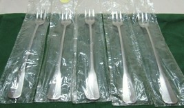 5 Cocktail Forks Colonial Artistry Distinction Deluxe Stainless Onieda HH SEALED - £11.78 GBP