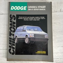 Dodge Caravan Voyager Town &amp; Country Vtg Chilton&#39;s 1984 Thru 1991 - £23.59 GBP