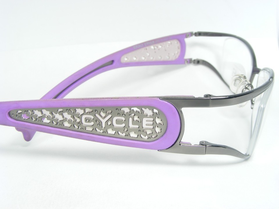 Exalt Cycle EXTITTI 3 GUNMETAL UNIQUE EYEGLASSES GLASSES FRAME 51-18-135mm Italy Item image 10