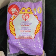 1999 Mcdonalds Happy Meal Toy 10 Ty Teenie Beanie Baby Stretchy The Ostrich Nip - £8.63 GBP