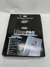 Box Of (75) Ultra Pro Platinum Series Hologram 9-Pocket Pages - $21.78