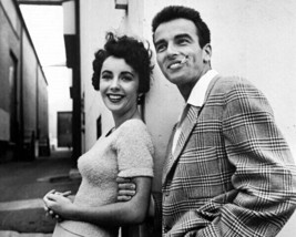 Elizabeth Taylor &amp; Montgomery Clift A Place in the Sun between takes 5x7 photo - £6.17 GBP