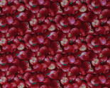 Cotton Red Apples Fruits Food Autumn Harvest Cotton Fabric Print by Yard... - $10.95