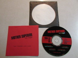 Mother Superior The Wiggle 5 Trk Promo Only Cd In Sleeve 3 Live Tracks Rare Oop - £6.88 GBP
