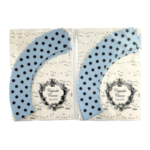 Springdale Country Cupcake Wrappers Cake Covers Decoration Blue Black Po... - $12.46