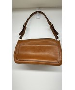 Ann Taylor Tan Leather Purse Handbag With Strap - €38,51 EUR