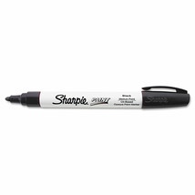 Sharpie Permanent Paint Marker Medium Point Black 35549 - £13.39 GBP
