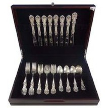 Burgundy by Reed &amp; Barton Sterling Silver Flatware Set For 8 Service 33 Pieces - £1,495.39 GBP