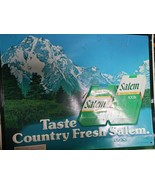 Vtg 1979 SALEM CIGARETTE TASTE COUNTRY FRESH Metal Sign 21.5 X 17.5 Adve... - $387.19 MXN