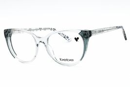 Bebe BB5208 050 GREY ANIMAL Eyeglasses New Authentic - $30.21