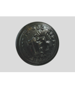 Vintage In Hoc Signo Vinces Cross &amp; Crown Masonic Uniform Button Black - €24,74 EUR