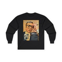 Michael Caine Art Graphic Print Crewneck Unisex Long Sleeve Tee Shirt Gi... - $21.40+