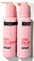 2 Pack Neutrogena Skin Balancing Polyhydroxy Acid Milky Cleanser 6.3oz. - £23.48 GBP