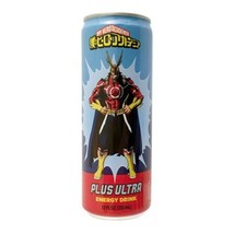 My Hero Academia Plus Ultra Energy Beverage 12 oz Illustrated Can Case o... - $46.43