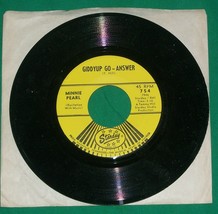 1966 Minnie Pearl 45 Rpm Single Record Giddyup Go Answer Road Runner Starday Vtg - £6.96 GBP