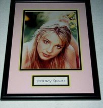 Britney Spears Framed Photo Vintage 1990&#39;s - £195.45 GBP