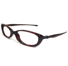 Vintage Oakley Eyeglasses Frames Soft Top 4.0 Red Tortoise Matte Gray 49... - $65.36
