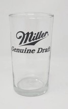 Vintage Miller Genuine Draft Beer Glass 6oz 4.5&quot; x 2.5&quot; Taster Glass MS1 - £7.96 GBP
