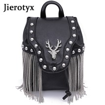 JIEROTYX Fashion Rock Leather Vintage Retro Steampunk Handbag Shoulder Bag Coin  - £36.09 GBP