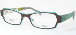 Jean Lafont Élégante 501 Marron/Turquoise Lunettes Uniques 51-18-135mm (Notes) - $156.98