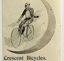 Crescent Bicycles 1894 Advertisement Victorian Bikes New Line Moon #5 AD... - £15.72 GBP
