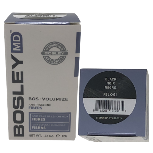 Bosley MD Hair Thickening Fibers 12g/0.42 oz. Black