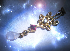 Haunted Victorian Necklace Alexandria&#39;s Walk With Me Witch&#39;s Friend Ooak Magick - £226.45 GBP