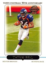 2005 Topps #107 Tatum Bell NM-MT Broncos - £1.35 GBP