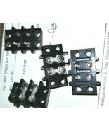 VINTAGE QTY-4 Kulka 601-Y-2 MOLDED BAKELITE Terminal Block 2 POS  Onan 3... - $121.62 MXN
