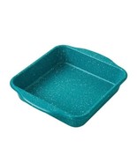 Pioneer Woman ~ 8&quot; Teal Speckled ~ TIMELESS ~ Non-Stick ~ Square Cake Pan - £22.16 GBP
